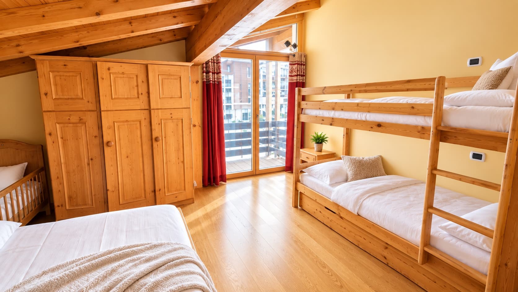 Appartment Laax Zentrum Zentrale Lage mit 2 Parkplätzen
