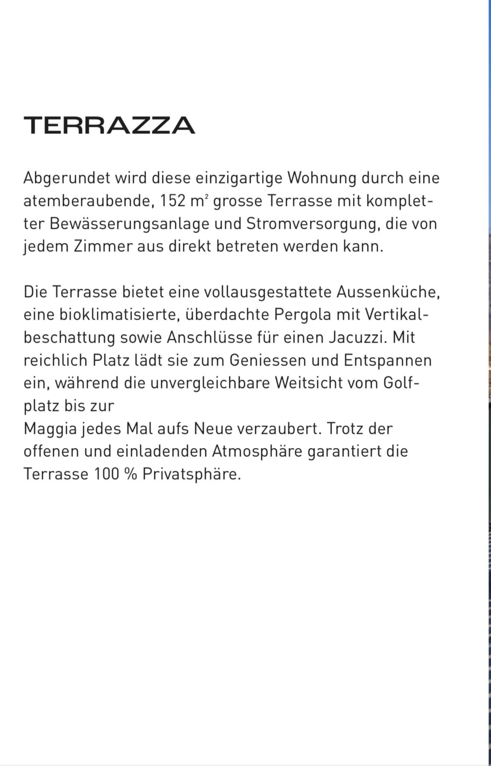 4.5-Zimmer-Attikawohnung mit 152 m²-Terrasse — Losone